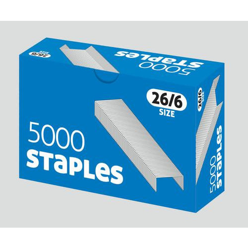 Staples 5000 Size 26 6 Box Pack 12