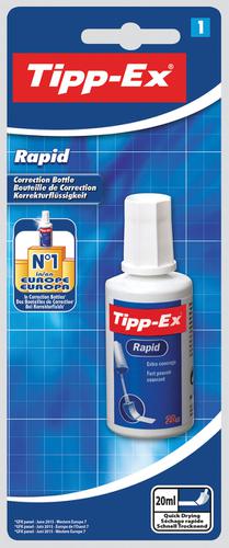  Tipp-Ex Rapid Correction Fluid - 20 ml, Box of 20