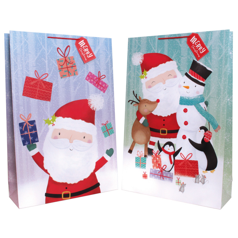 Super jumbo christmas shop gift bags